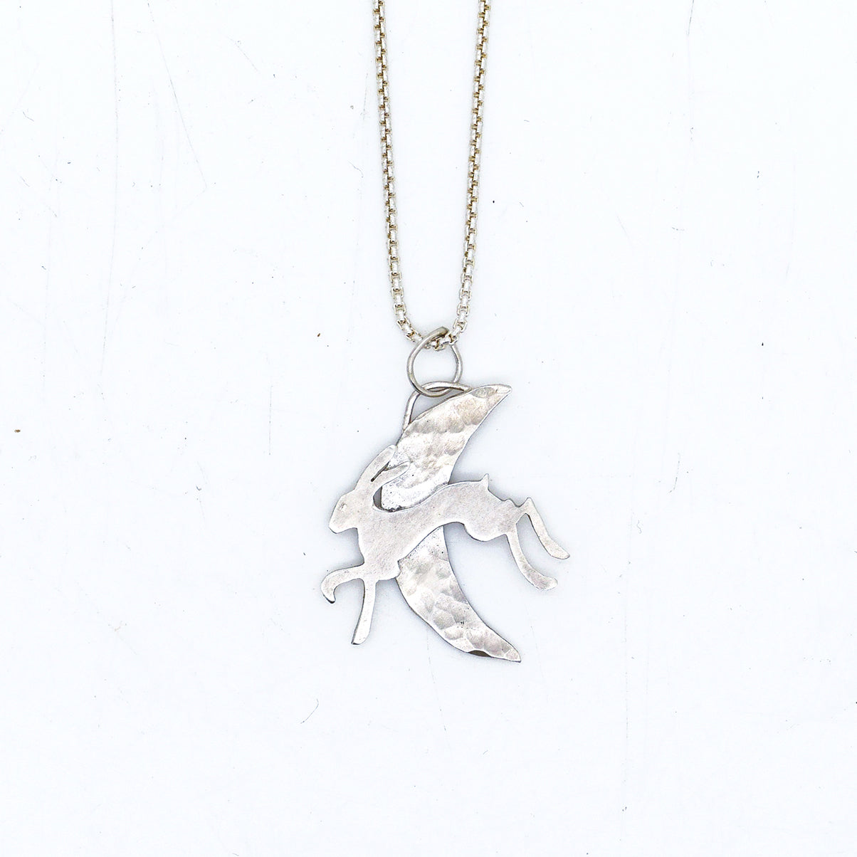 Hare and on sale moon pendant