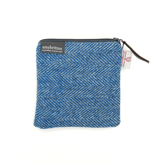 Amy Britton - Blue tweed Purse