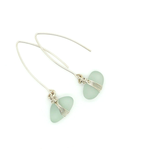 Amy Christie - Sea glass earrings