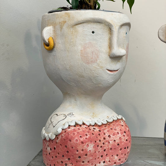 Sarah Jones Morris - Ceramic head She/Her