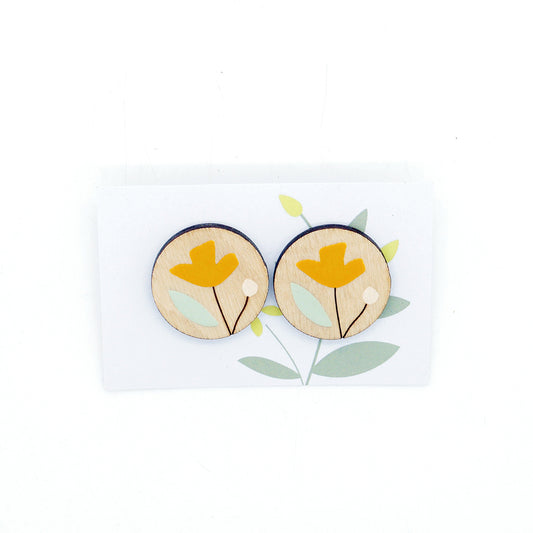 Anna Wiscombe - Flower studs