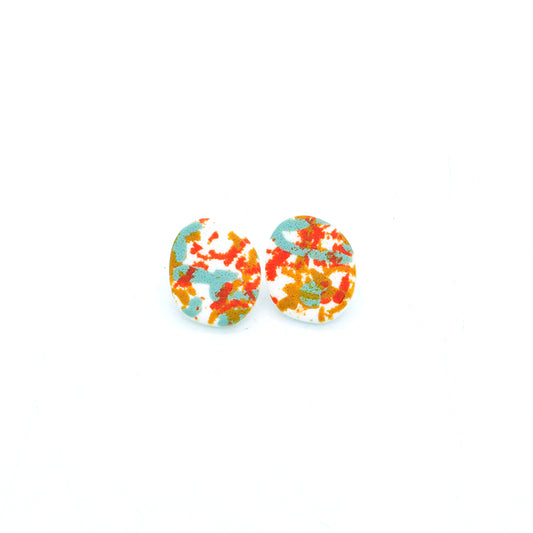 Ozkin - Mustard/Mint  Studs