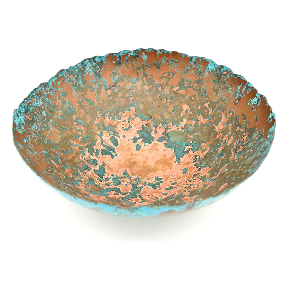 Stephanie Hopkins - Patinated Copper Bowl