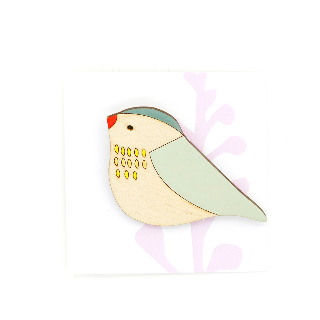 Anna Wiscombe - Bird brooch